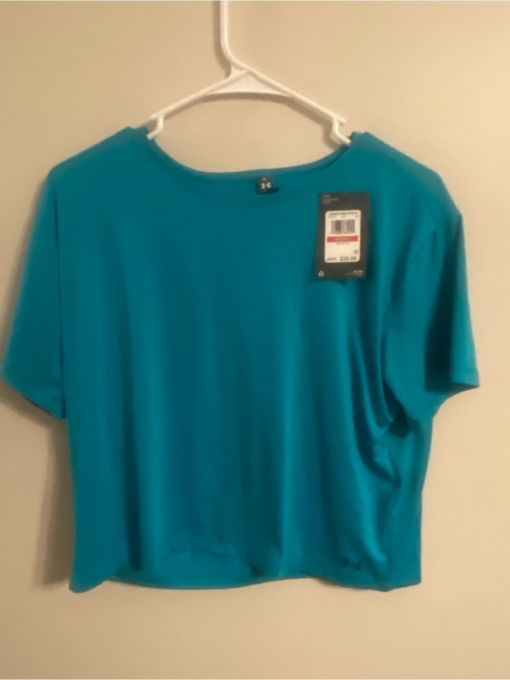 Under Armour Teal Short Sleeve Women's Crew Tee size  XS